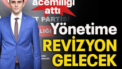 Kurt acemiliği attı Yönetime revizyon gelecek